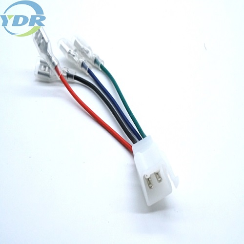 110 250 187 Terminal 2.8 Male Female 2*2P Cable DJ611-2.8 250 6.3mm Motorbike Wire Strings
